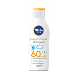 Nivea Sun Bloq Solar Fps60 Kids 125ml