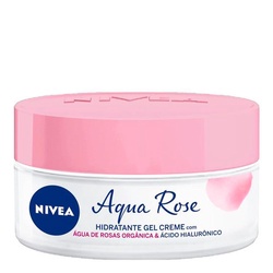 Cr Hidr Facial Em Gel Nivea  Aqua Rose 50ml