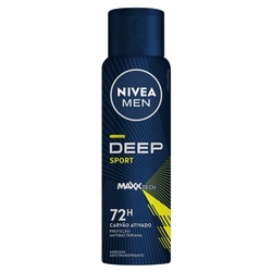 Desod Aero Nivea Deep Sport 72h 150ml