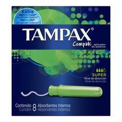Abs Int Tampax Compak Super 8un