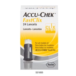 Accu-chek Fastclix 24 Lancets (non-eu)