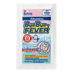 Bye Bye Fever Bebes Adesivo C/2 Und