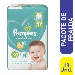 Fr Confortsec Pampers Jumbo Xg 18un