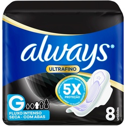 Abs Always Ultrafino G Seca C/abas 8un