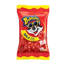 Bala Bubbaloo Patinhas Sbr Morango 15g