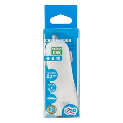 Carregador Veicular 2 Saidas Usb Go Up