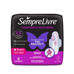 Abs Sempre Livre Adapt Plus Noite E Dia Sv C/abas 8un