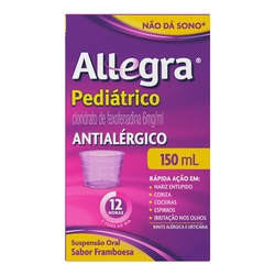 Allegra Pediatrico 6mg/ml Fr 150ml + Copo