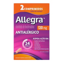 Allegra 120mg C/2 Cp Rev