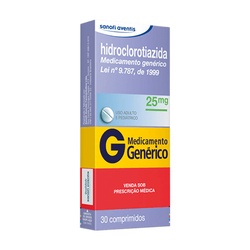 Hidroclorotiazida 25mg Cx 30 Comp Medley