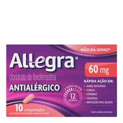Allegra 60mg C/10 Caps