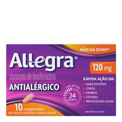 Allegra 120mg C/10 Cpr