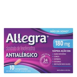Allegra 180mg C/10 Cpr