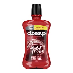 Enx Bucal Closeup Red Hot Fresh S/ Alcool 500ml
