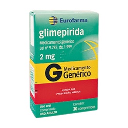 Glimepirida 2mg Cx 30 Comp