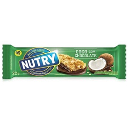Barra Nutry 22g Coco C/ Chocolate