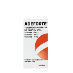 Adeforte 1 Ampola De 3ml