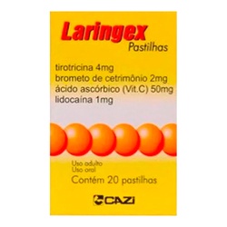 Laringex 1,34mg Cx 16 Past