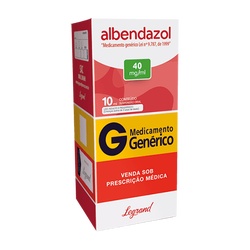 Albendazol Susp 4% 10ml Legrand