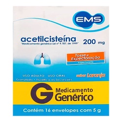 Acetilcisteina 200mg Ad  Env