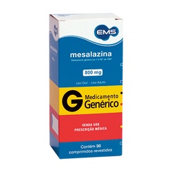 Mesalazina 800mg C/30 Cp Ems