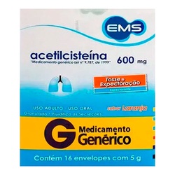 Acetilcisteina 600mg C/16 Ev Ems