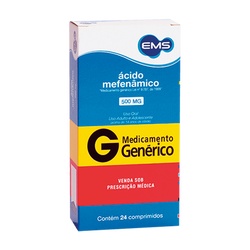 Acido Mefenamico 500mg Cx 24 Comp