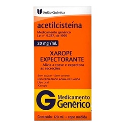 Acetilcisteina 20 Mg/ml Xpe  Ped120 Ml