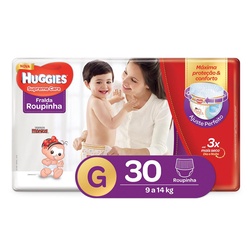 Fr Huggies Supreme Roupinha Mega G C/30