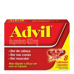 Advil 400mg Cx 8 Cap