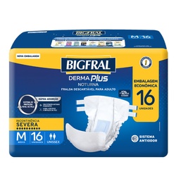 Bigfral Derma Plus Noturna Econ M 16un