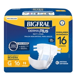 Bigfral Derma Plus Noturna Econ G 16un