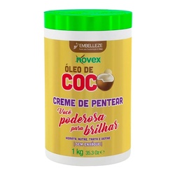 Cr Pentear Novex Embelleze Oleo Coco 1kg