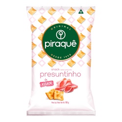 Biscoito Piraque Salgadinho Presuntinho 100g