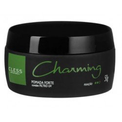 Pom P/ Cabelos Charming Black Forte C/ 50 G