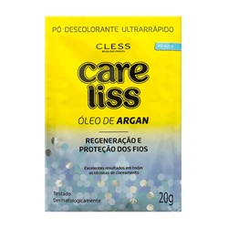 Po Descolorante Care Liss Po Azul Argan C/ 20 G