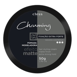 Charming Gel Pomada Modeladora Extra Forte Efeito Seco 50g