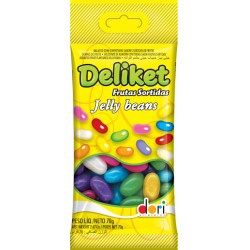 Bala De Goma Dori Jelly Beans C/ 70 G