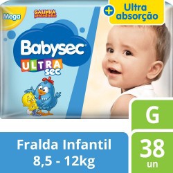 Fr Babysec Gal Pintadinha Mega G C/32 Und