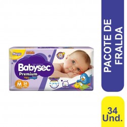 Fr Babysec Premium Galinha P Mega M 34un
