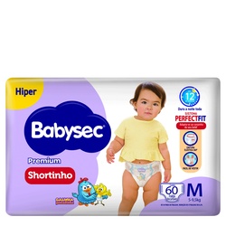 Fr Babysec Premium Shortinho Hiper M 60un
