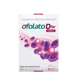 Ofolato D Fer 1000ui C 30 Comp