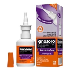 Rinosoro Hipertonico 50ml 3% Sic