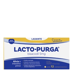 Lacto Purga 5mg C/12 Comp