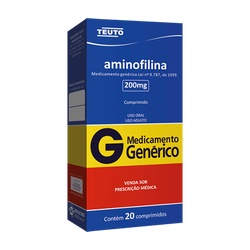 Aminofilina 200mg C/20 Cpr Teuto