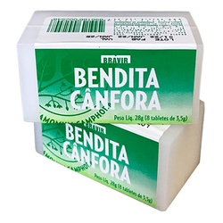Canfora Estojo C/8 Tabletes Bravir