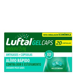 Luftal Gel 125mg C/20 Caps Gel