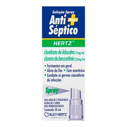 Anti Septico Hertz Spray 50ml