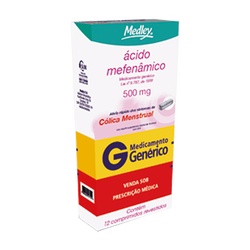 Acido Mefenamico 500mg Cx 12 Comp