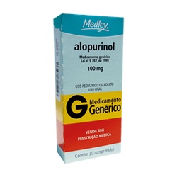 Alopurinol 100mg Cx 30 Comp